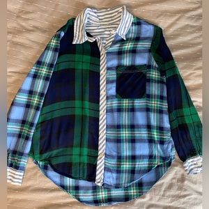 Aerie flannel pajama set